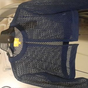 Girls medium shirt blue